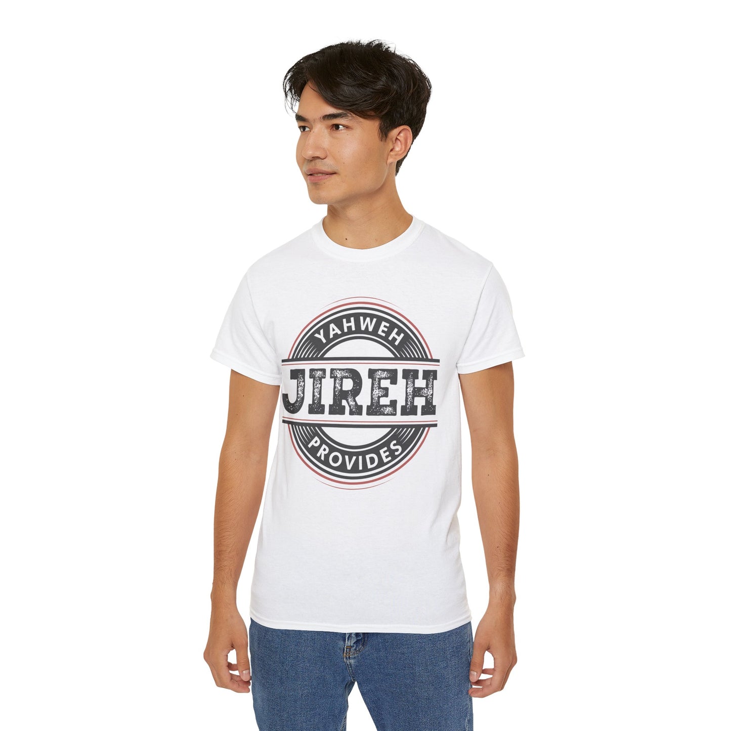Yahweh Jireh Unisex Ultra Cotton Tee - Faith-Based T-Shirt for Everyday Comfort
