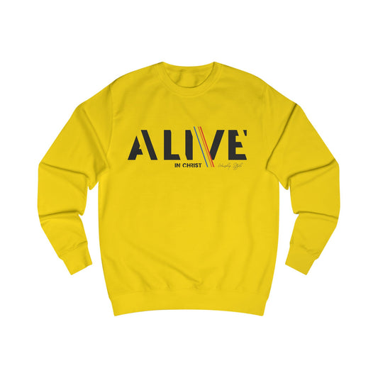 Alive in Christ Unisex Sweatshirt - Inspirational Faith Apparel