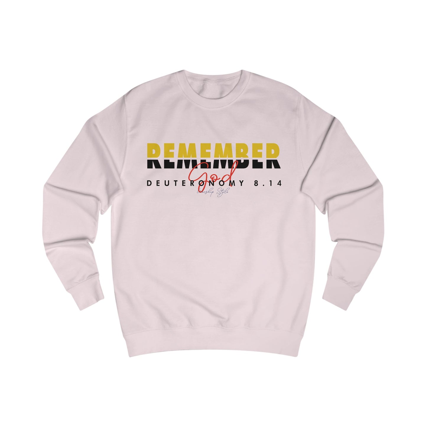 "Remember God" Cozy Faith Apparel - Inspirational Unisex Sweatshirt
