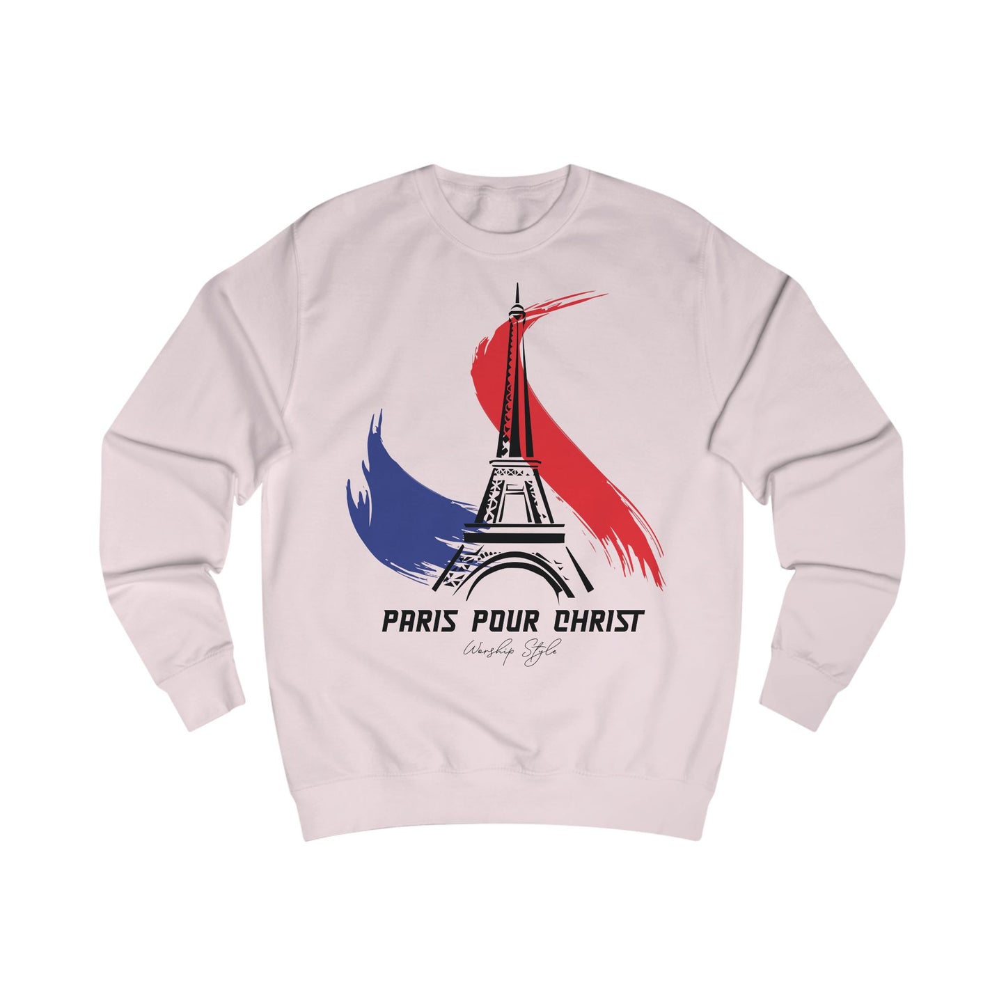 Paris Pour Christ Unisex Sweatshirt - Stylish French Design for Faith & Travel Lovers