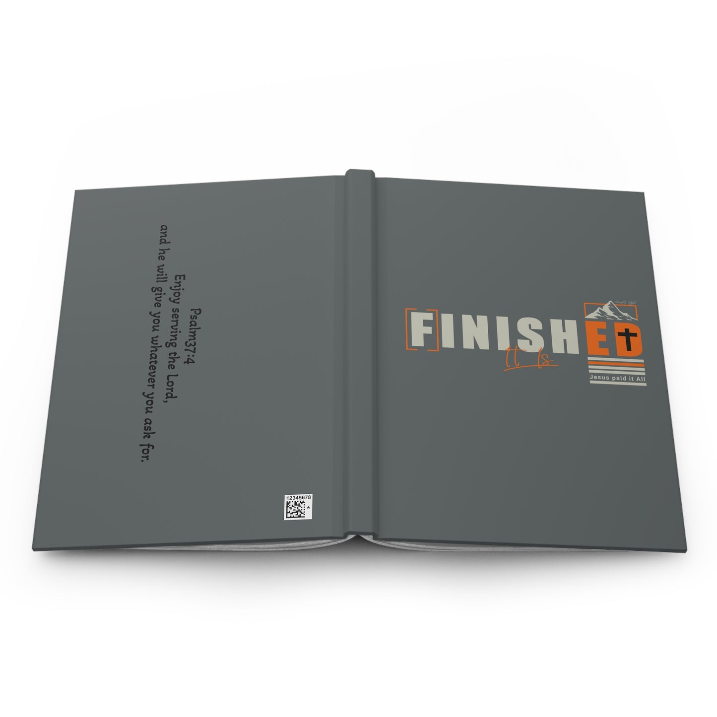 It is Finished Journal – Hard Cover Notebook