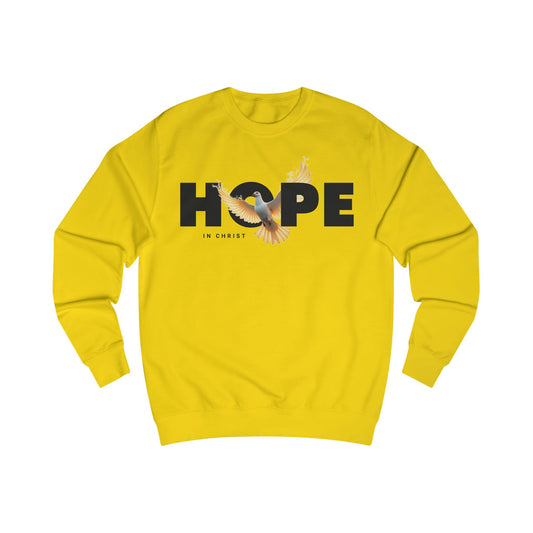 Hope in Christ Unisex Sweatshirt - Inspirational Apparel for Faith and Comfort