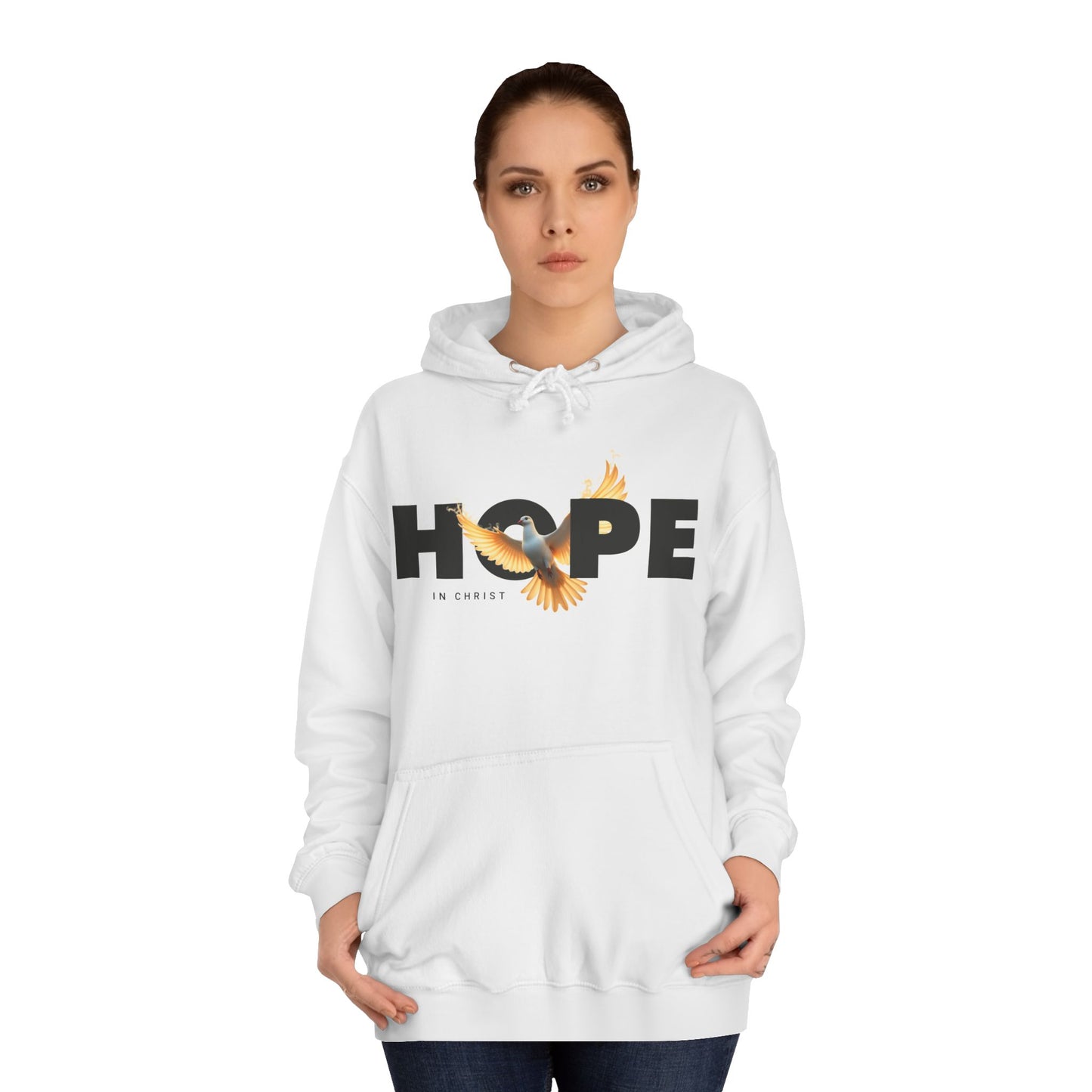 Hope in Christ - Unisex College Hoodie