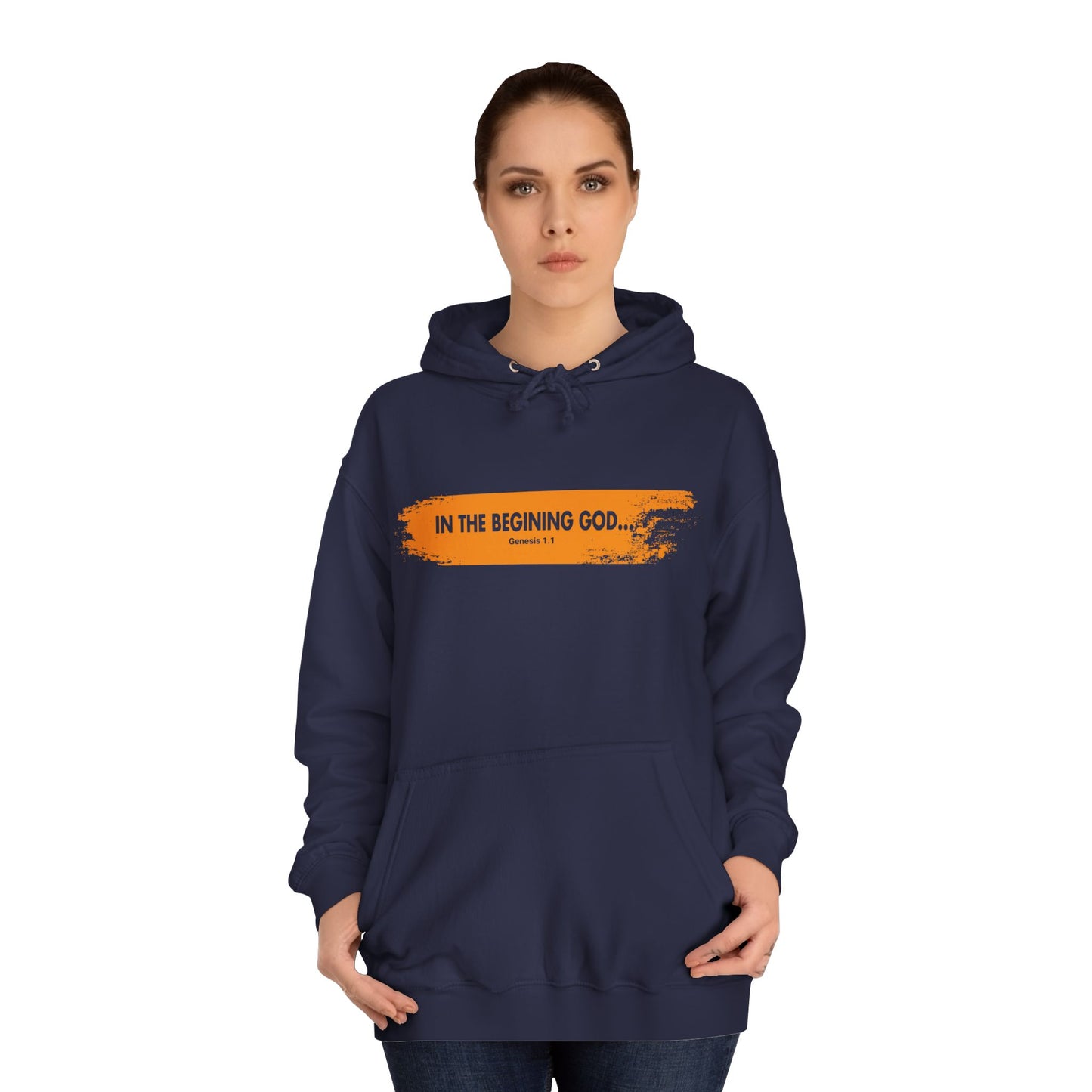 In The Beginning God - Unisex Hoodie