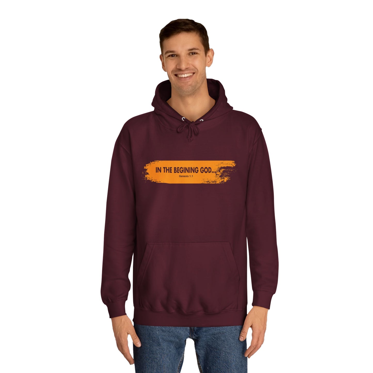 In The Beginning God - Unisex Hoodie