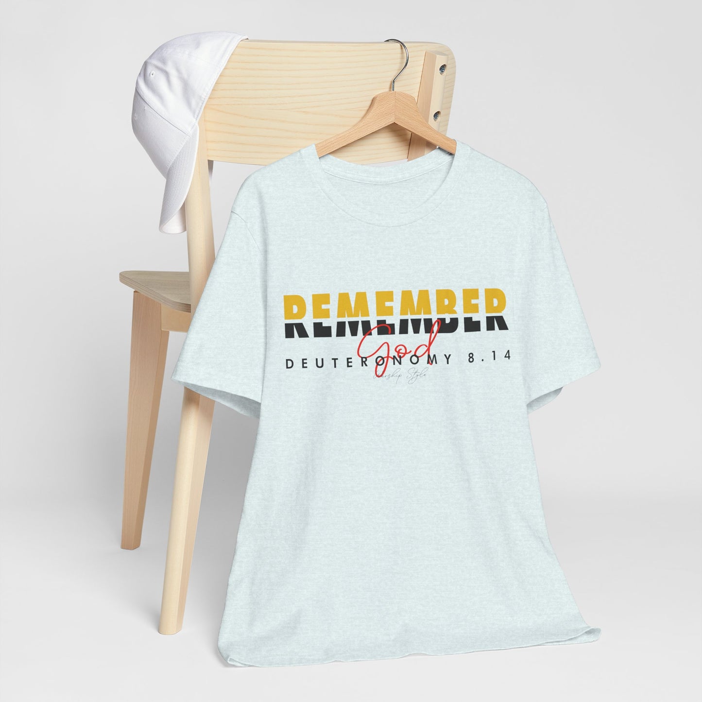 Remember God - Unisex Jersey Short Sleeve Tee
