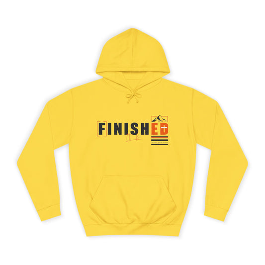 'It is FINISHED' - Unisex Hoodie - Design for Motivation and Faith