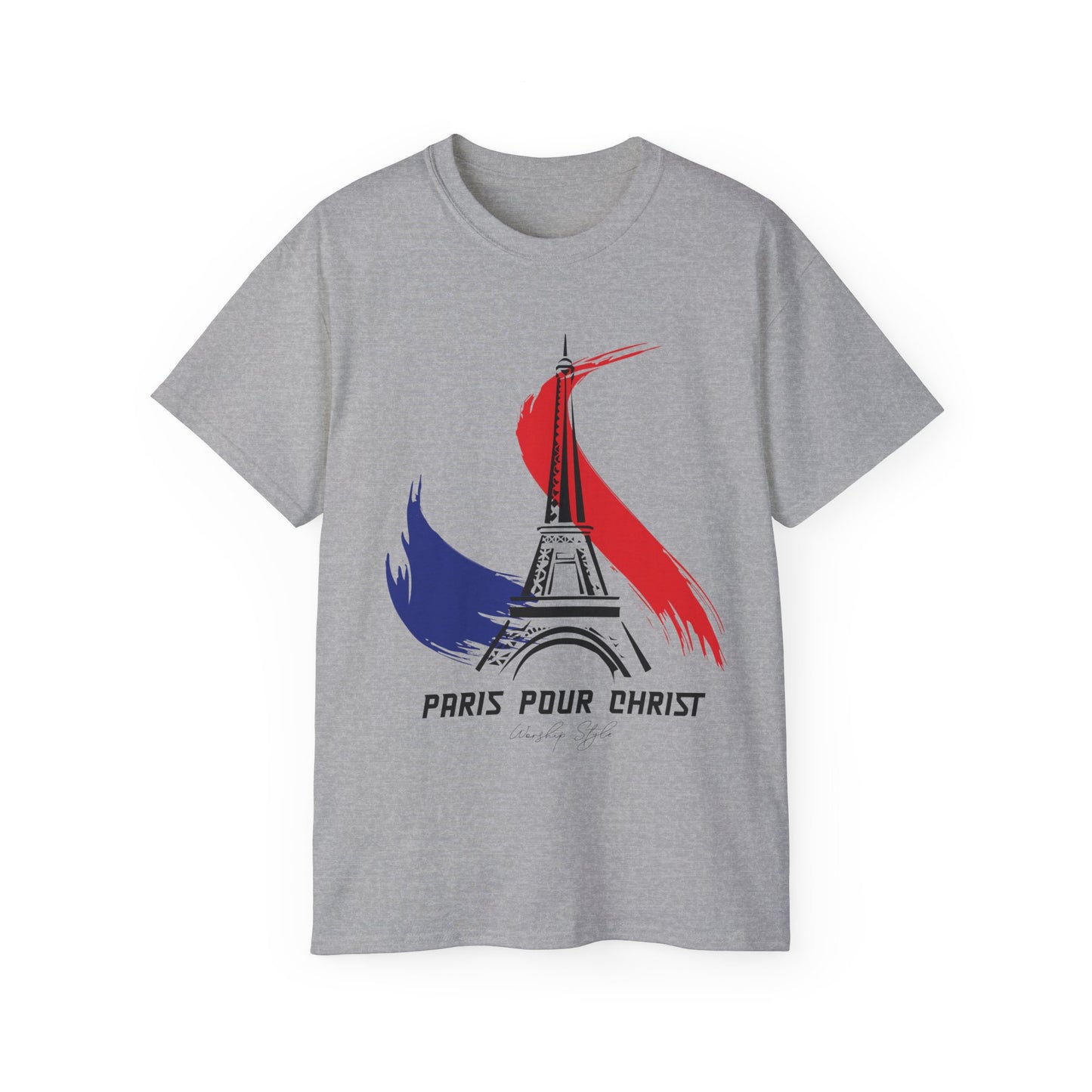 Paris Pour Christ Unisex Ultra Cotton Tee - Stylish Christian Apparel