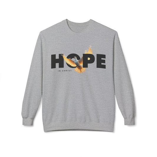 Hope in Christ Fleece Crewneck Sweatshirt