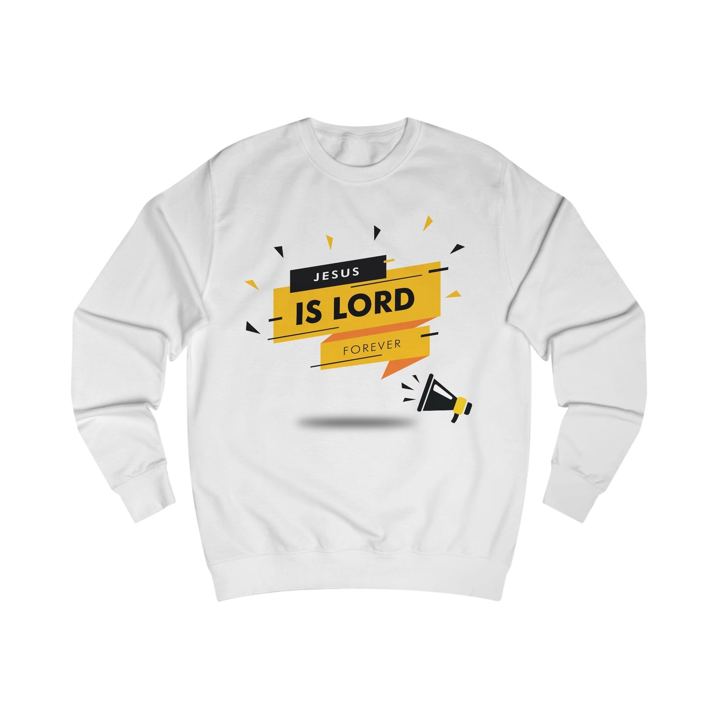 Unisex Sweatshirt - 'Jesus is Lord Forever' Christian Inspirational Apparel