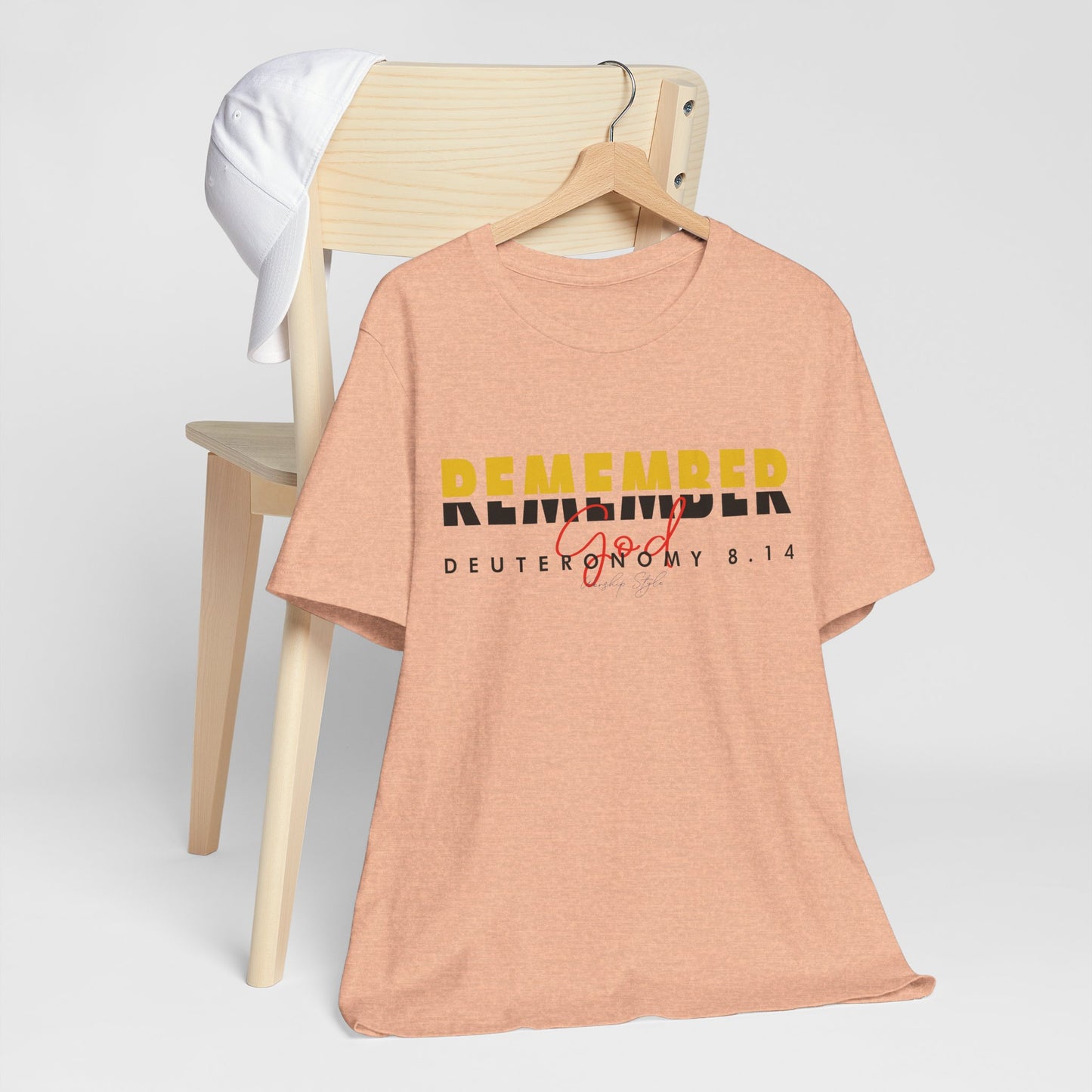 Remember God - Unisex Jersey Short Sleeve Tee
