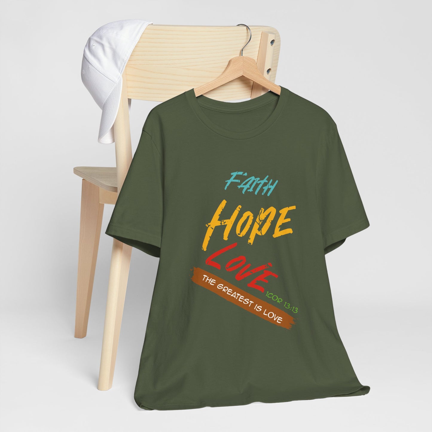 Faith Hope Love Unisex Jersey T-Shirt