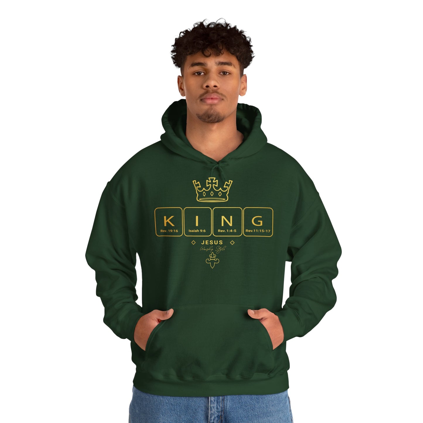 King Jesus Unisex Hoodie