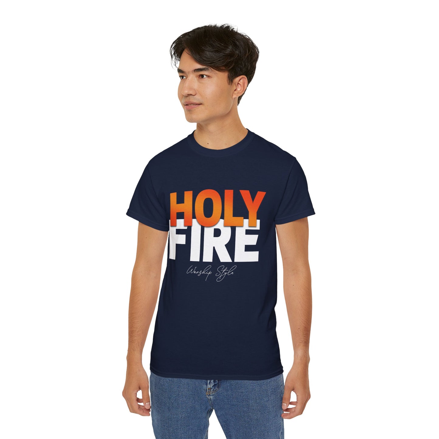 Holy Fire Unisex Ultra Cotton Tee - Vibrant Graphic Shirt for Everyday Wear