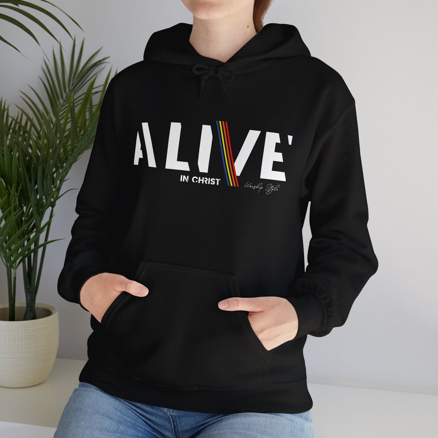 Alive in Christ - Unisex Heavy Blend™ Hooded Sweatshirt