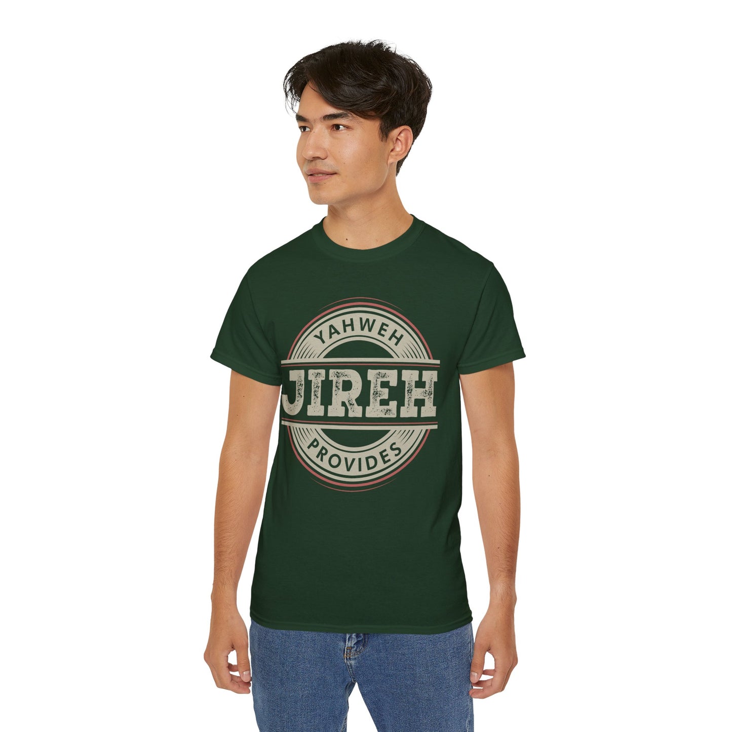 Yahweh Jireh Inspirational Unisex Ultra Cotton Tee