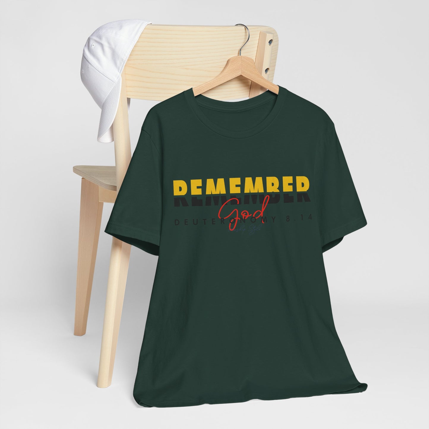 Remember God - Unisex Jersey Short Sleeve Tee
