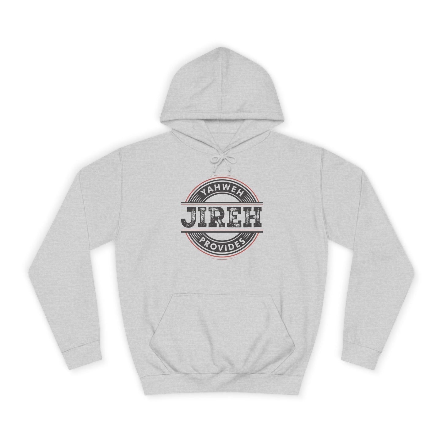 Jireh Provides Unisex College Hoodie - Cozy Faith Inspired Apparel