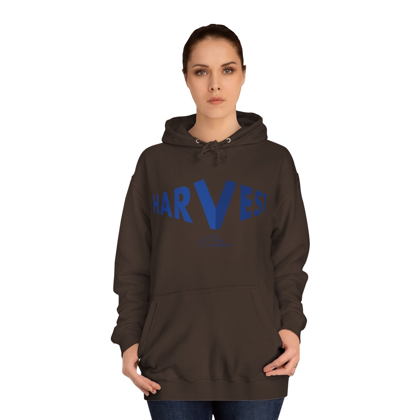 Unisex College Hoodie - Harvest Graphic Sweatshirt