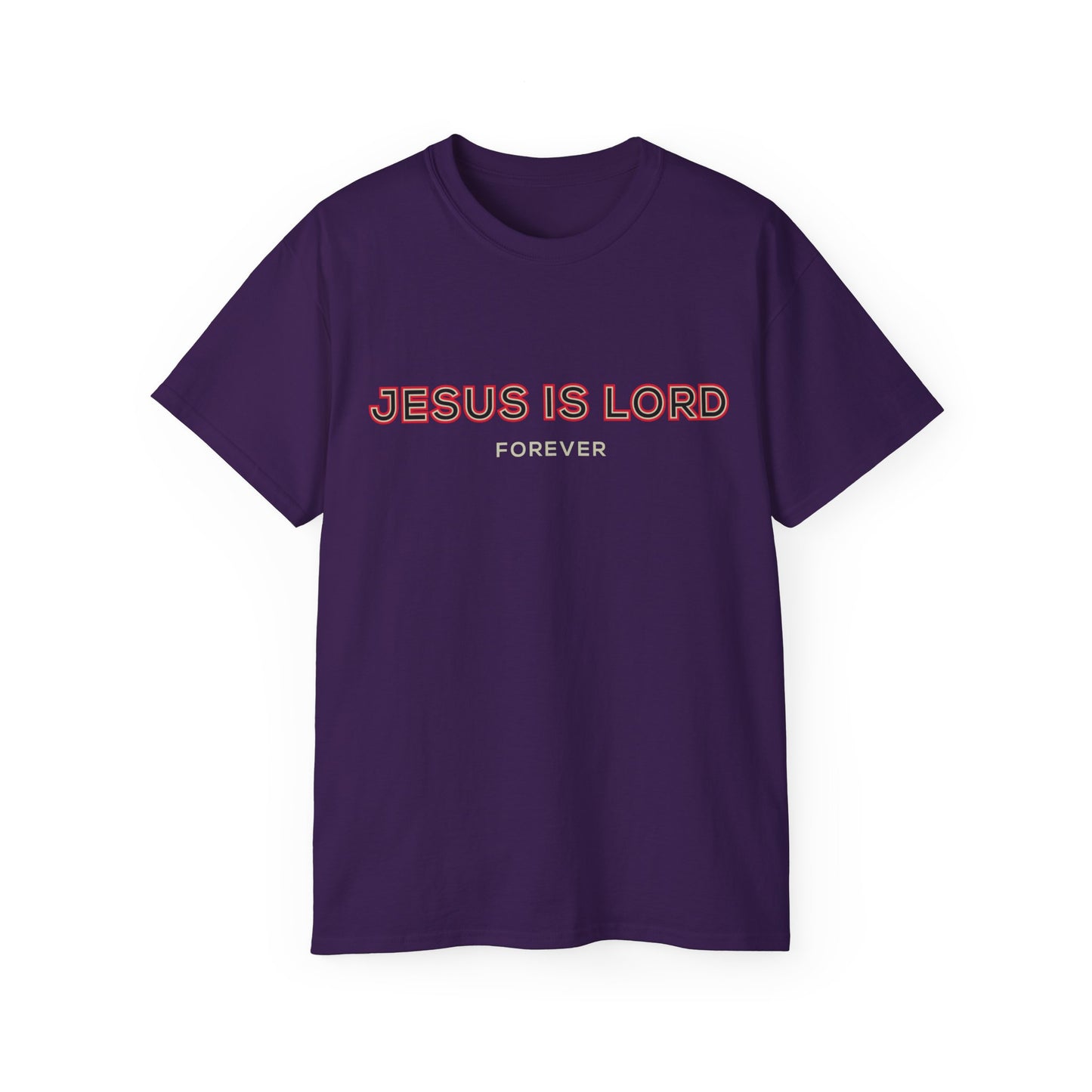 Faith-Inspired Unisex Ultra Cotton Tee - 'Jesus is Lord' Design