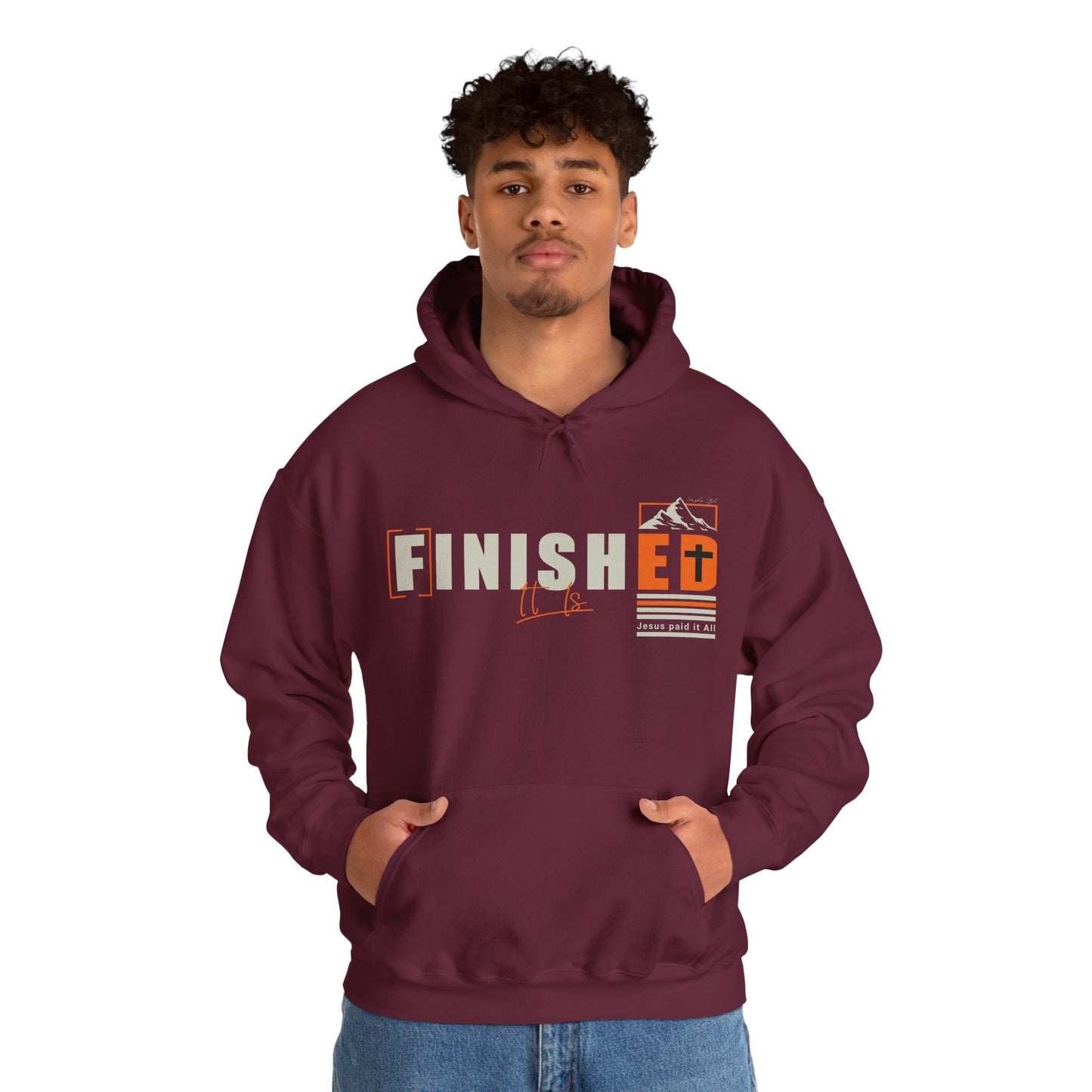 It is Finished - Unisex Heavy Blend™ Hooded Sweatshirt