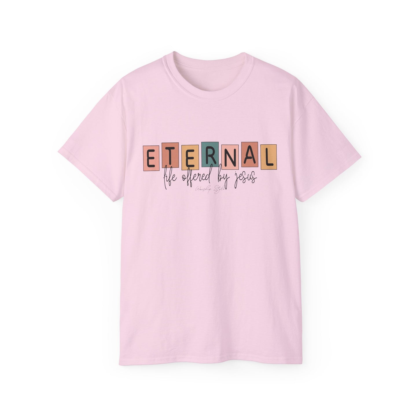 Eternal Life Inspired Unisex Ultra Cotton Tee - Faith-Based Casual Wear