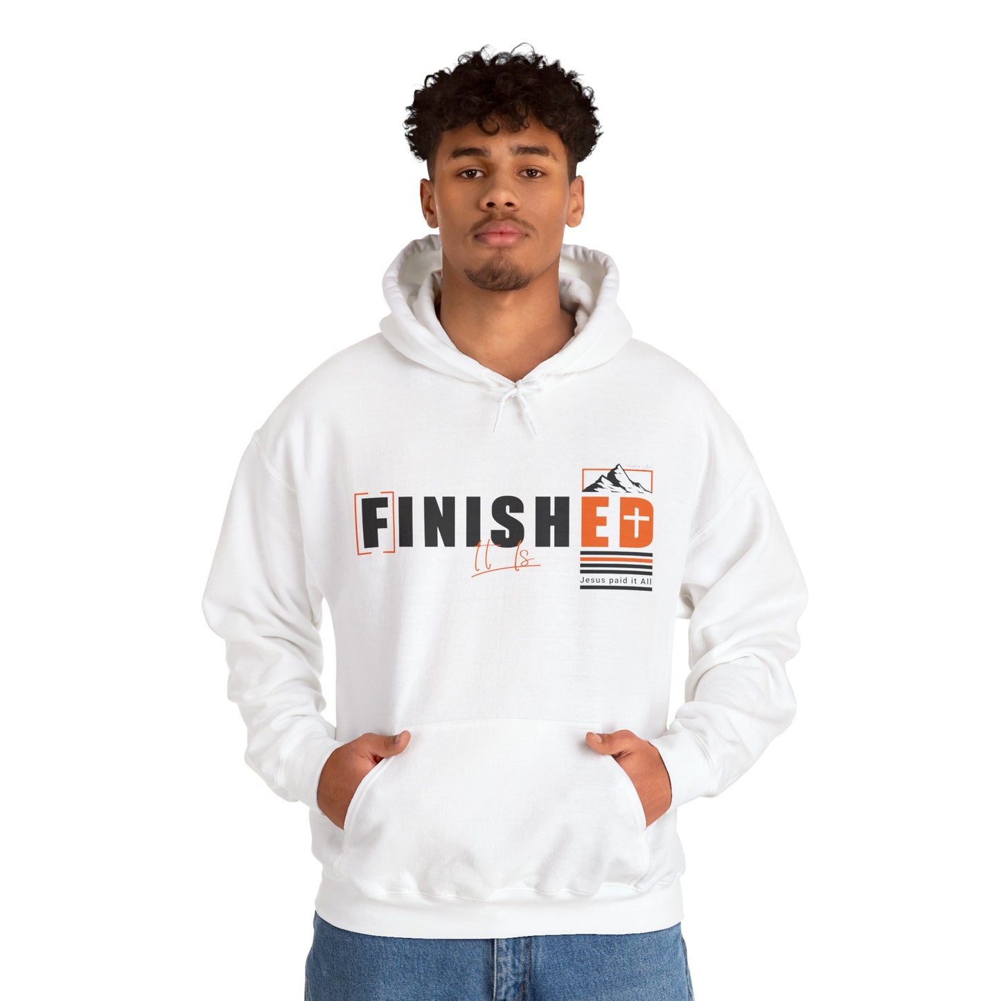 It is Finished - Unisex Heavy Blend™ Hooded Sweatshirt