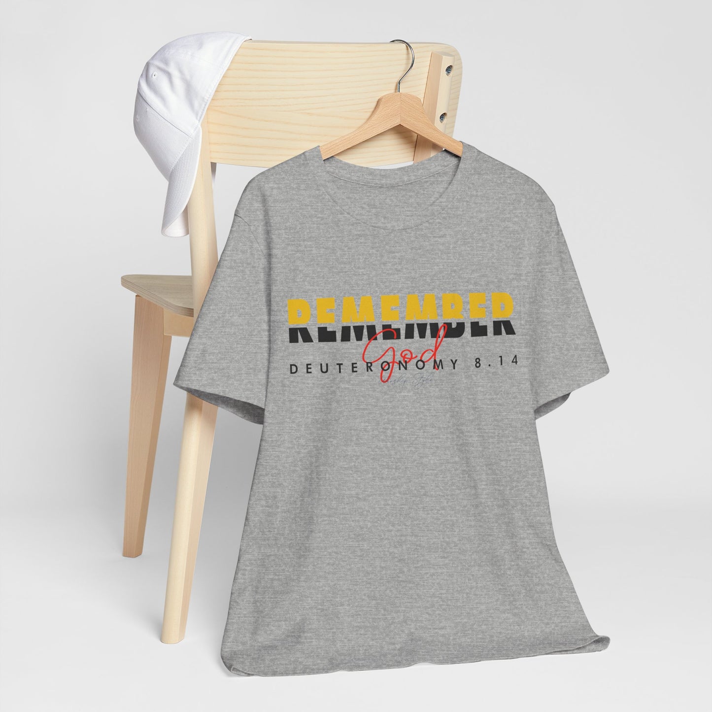 Remember God - Unisex Jersey Short Sleeve Tee
