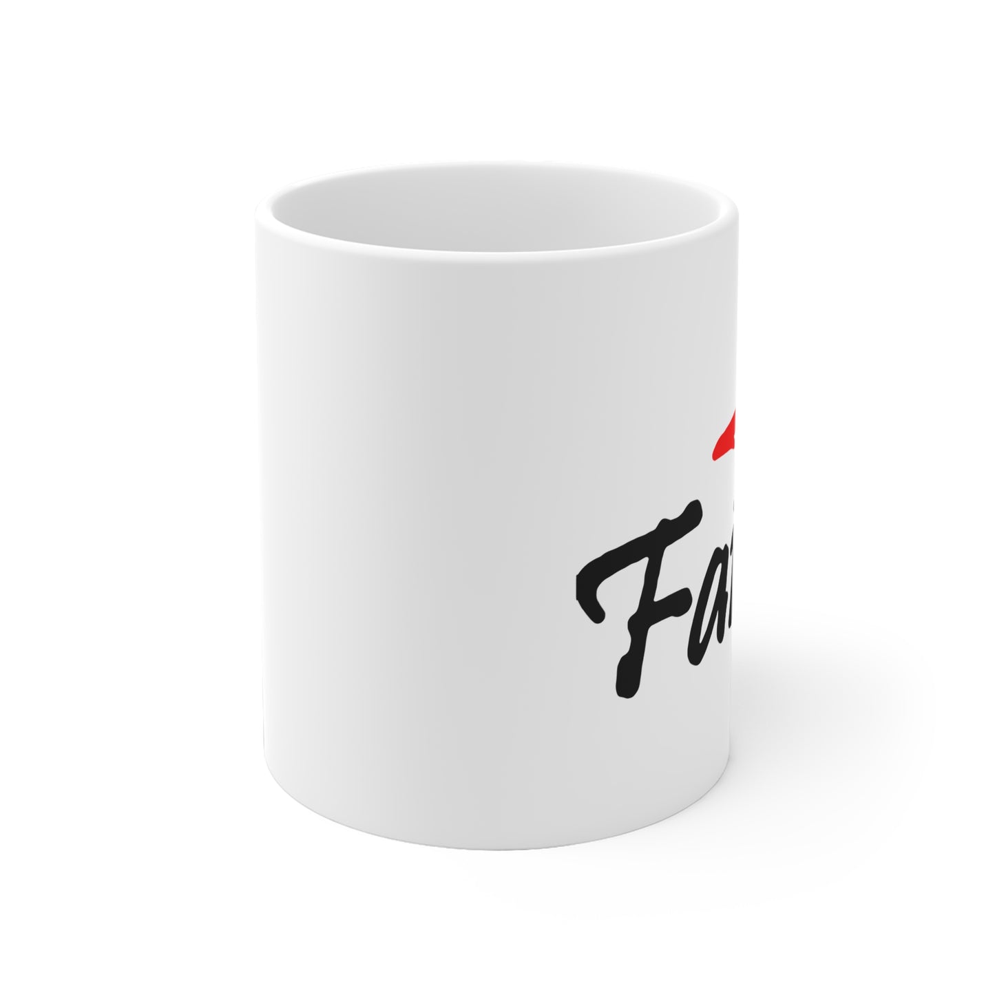 Faith Ceramic Coffee Mug - Inspirational Gift