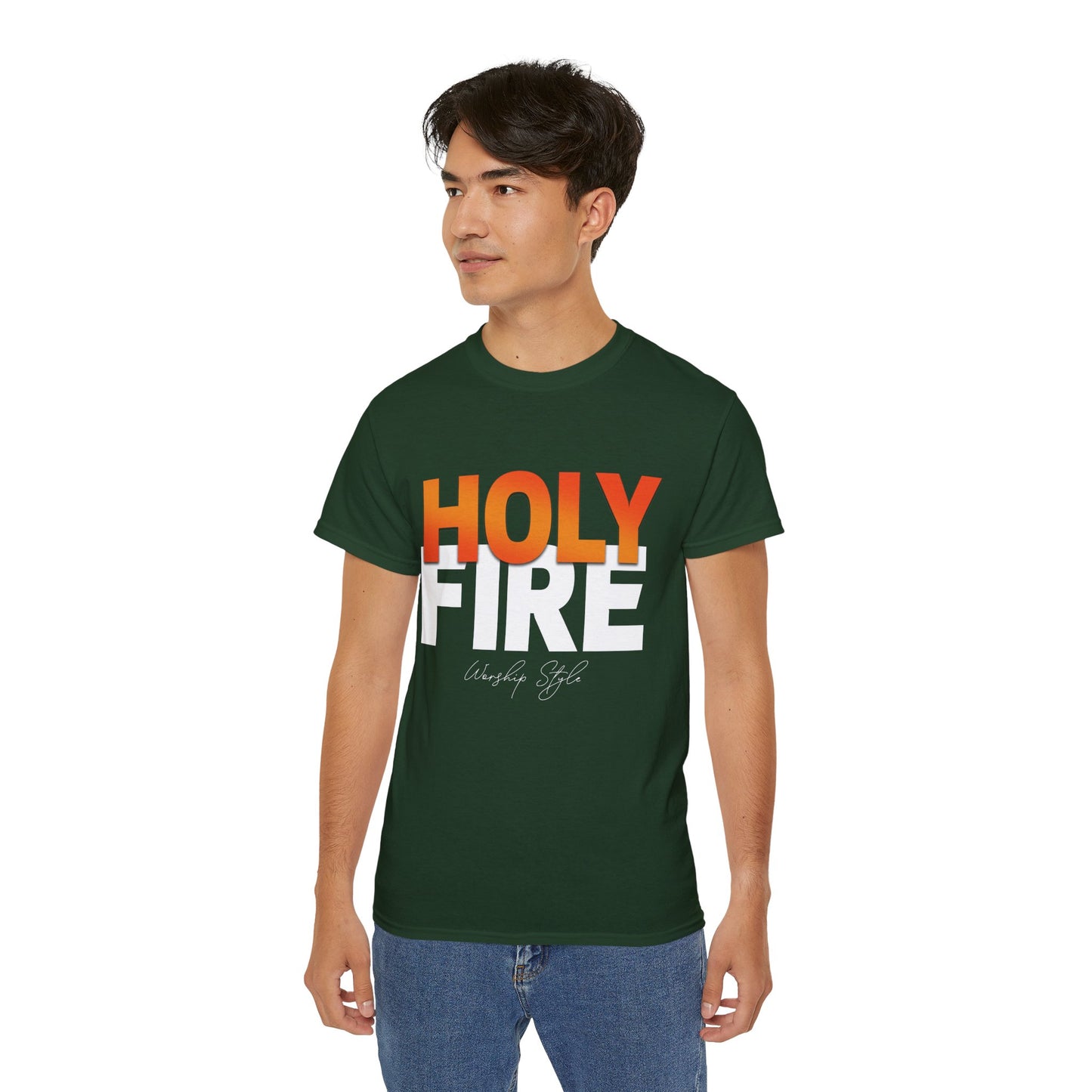 Holy Fire Unisex Ultra Cotton Tee - Vibrant Graphic Shirt for Everyday Wear