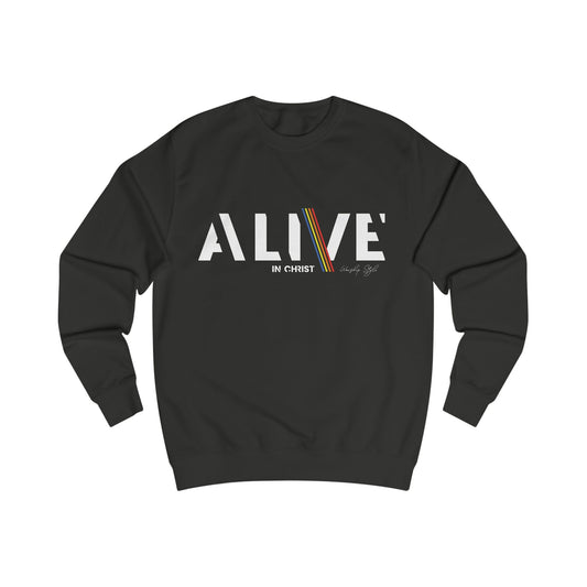 Alive in Christ Unisex Sweatshirt - Inspirational Faith Apparel