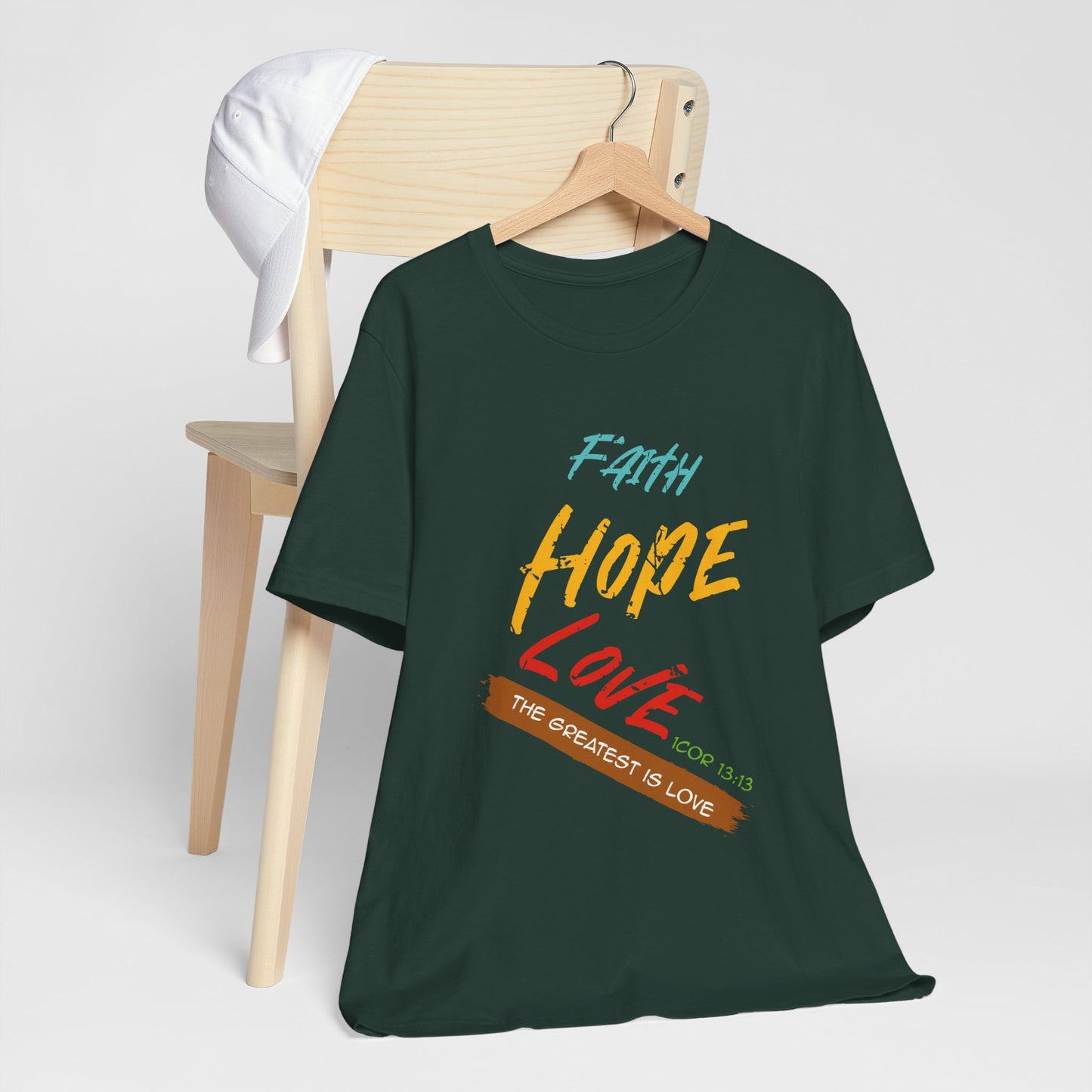 Faith Hope Love Unisex Jersey T-Shirt