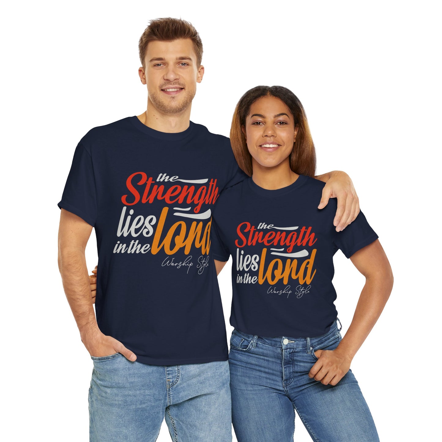 Strength inThe Lord - Unisex Heavy Cotton Tee