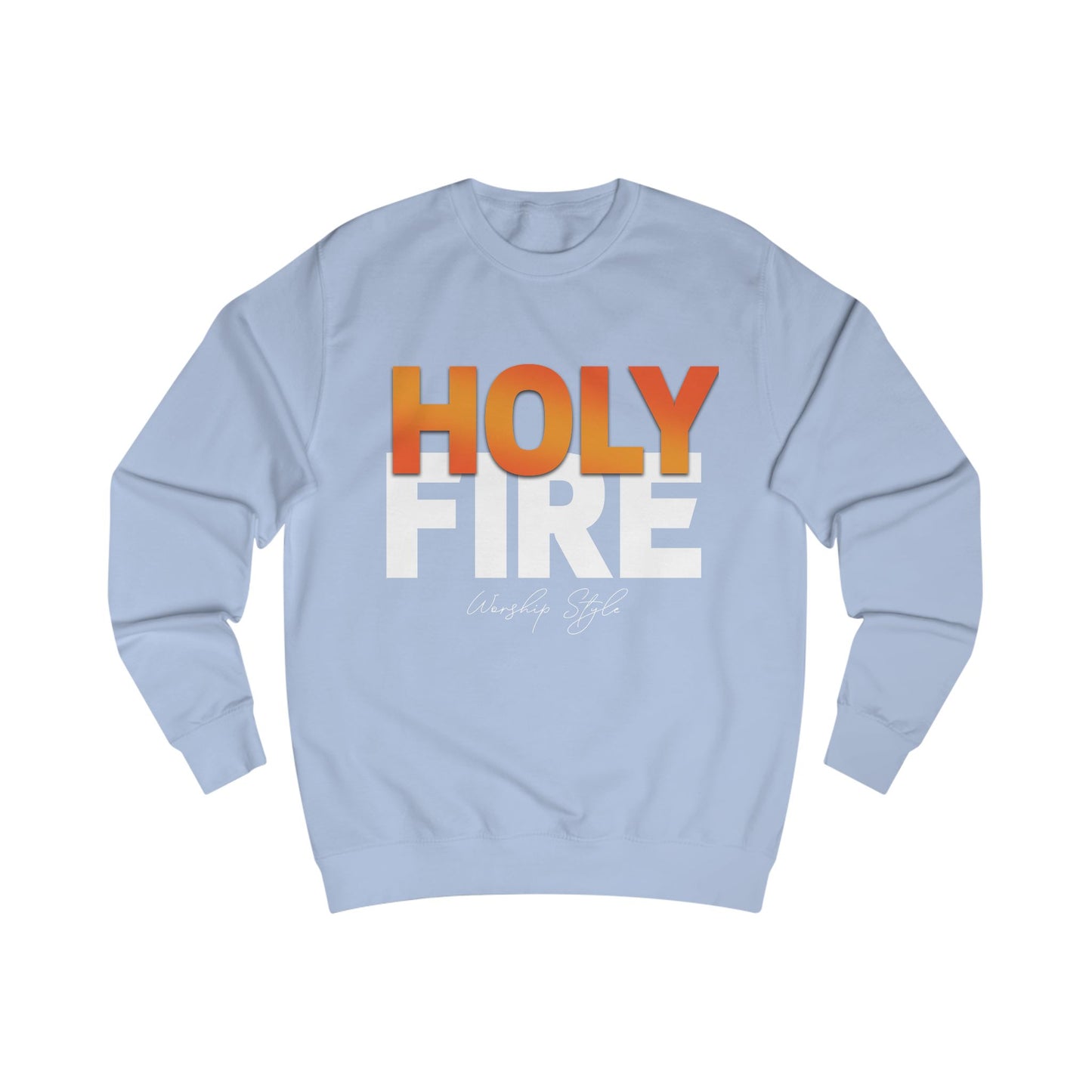 Holy Fire Unisex Sweatshirt - Cozy & Stylish for Faith Enthusiasts