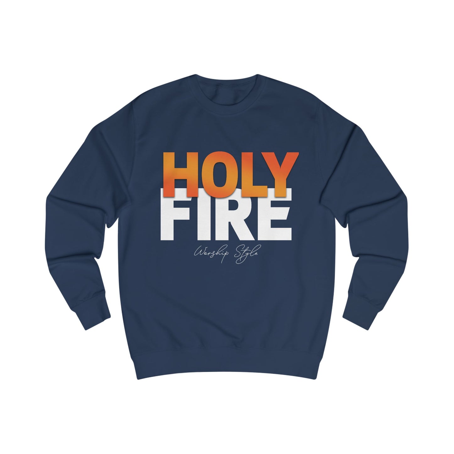 Holy Fire Unisex Sweatshirt - Cozy & Stylish for Faith Enthusiasts