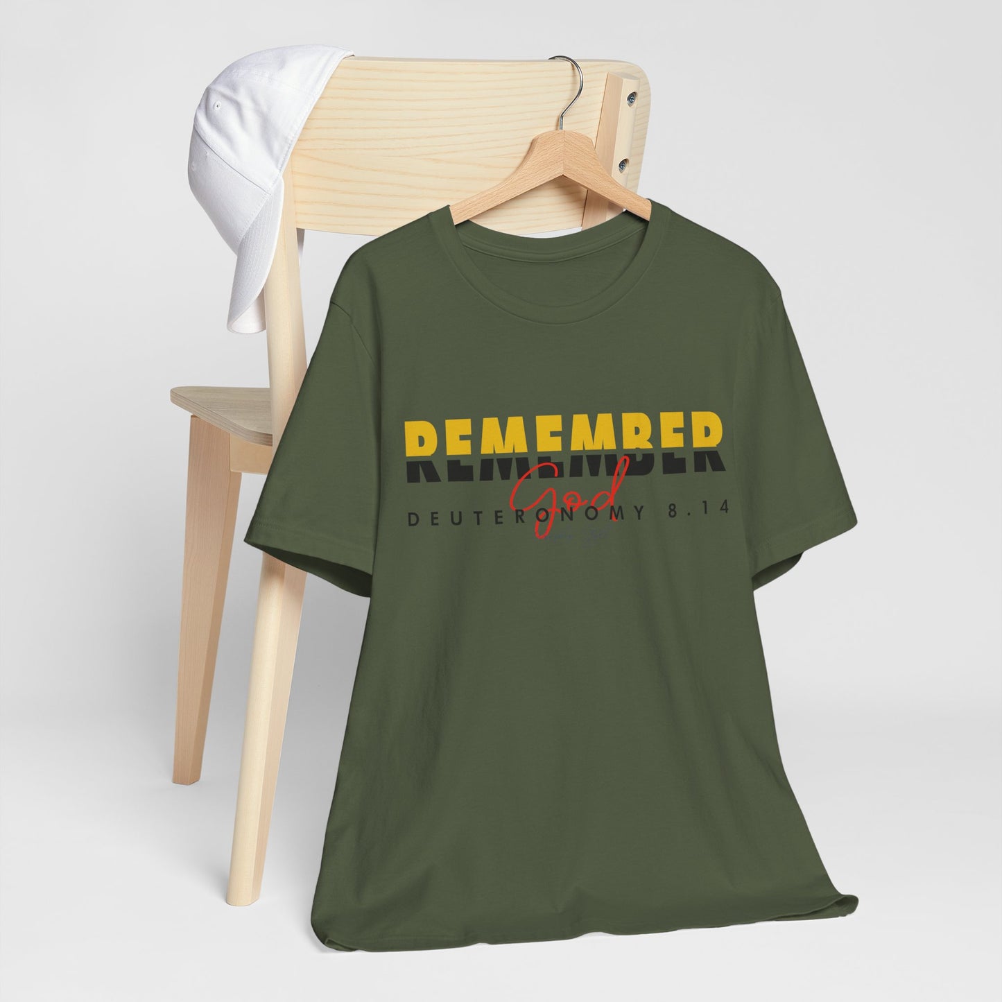 Remember God - Unisex Jersey Short Sleeve Tee