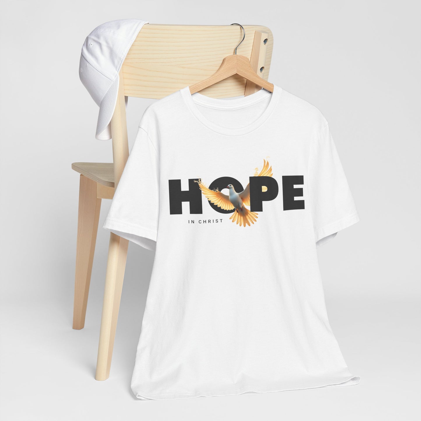 Hope in Christ Unisex Short Sleeve Tee - Inspirational Apparel for Faith