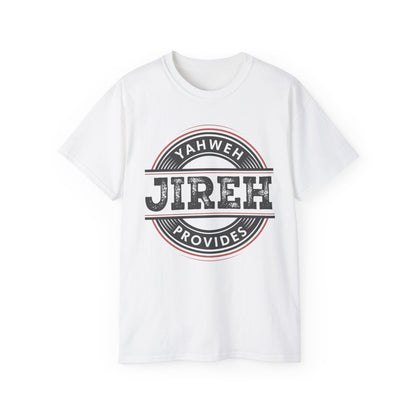 Yahweh Jireh Unisex Ultra Cotton Tee - Faith-Based T-Shirt for Everyday Comfort