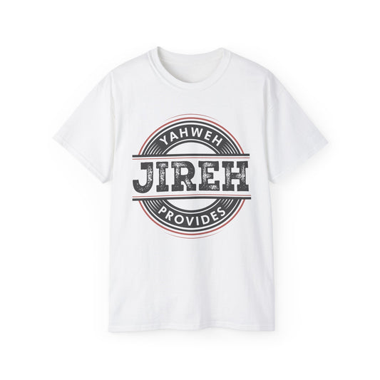 Yahweh Jireh Unisex Ultra Cotton Tee - Faith-Based T-Shirt for Everyday Comfort
