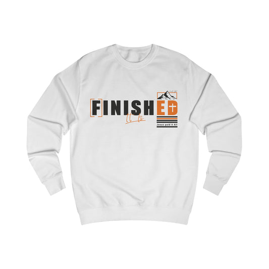 Finished Graphic Unisex Sweatshirt - Cozy Casual Wear for Achievers