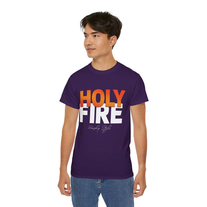 Holy Fire Unisex Ultra Cotton Tee - Vibrant Graphic Shirt for Everyday Wear