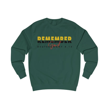 "Remember God" Cozy Faith Apparel - Inspirational Unisex Sweatshirt
