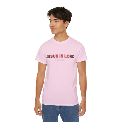 Faith-Inspired Unisex Ultra Cotton Tee - 'Jesus is Lord' Design
