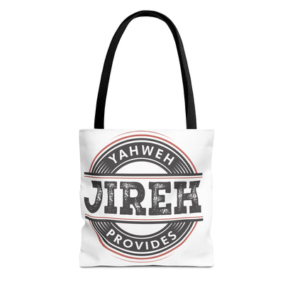 YHWH JIREH Tote Bag (AOP)