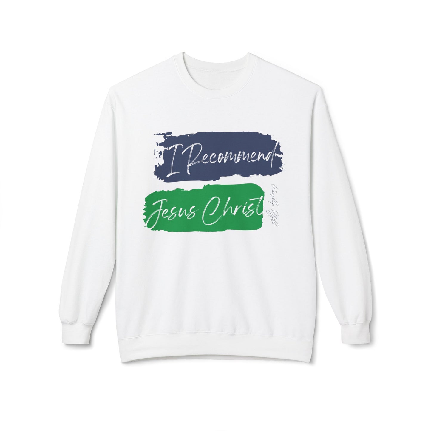 Recommend Jesus - Unisex Softstyle Fleece Sweatshirt