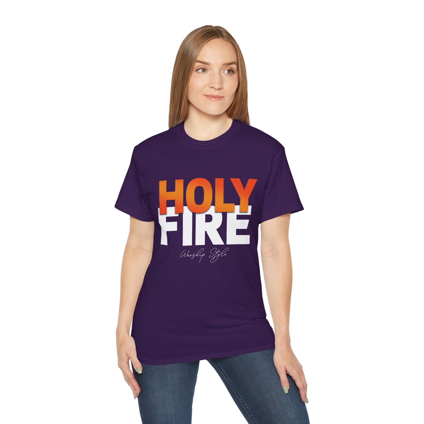 Holy Fire Unisex Ultra Cotton Tee - Vibrant Graphic Shirt for Everyday Wear