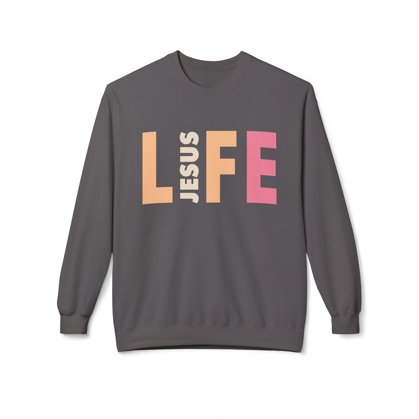 Jesus is Life - Unisex Softstyle Fleece Sweatshirt