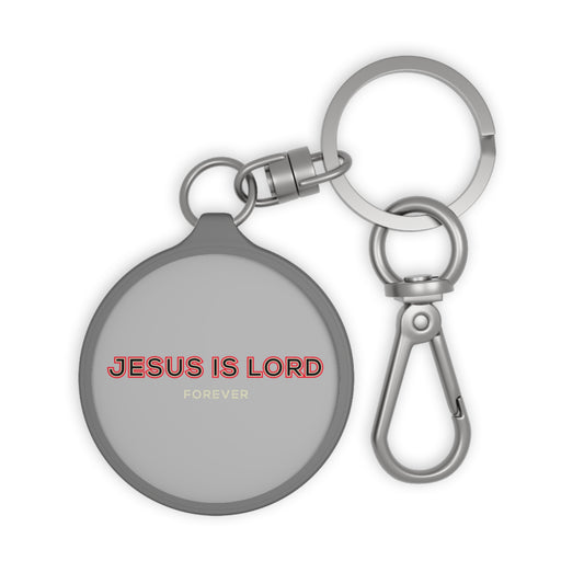 Jesus is Lord Forever Keyring Tag -