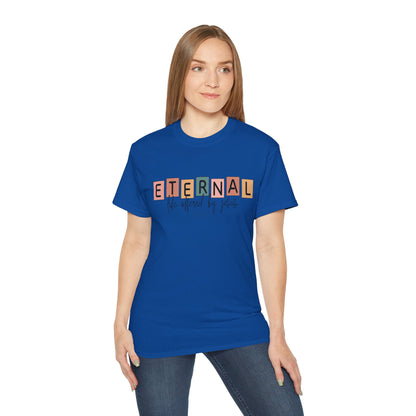Eternal Life Inspired Unisex Ultra Cotton Tee - Faith-Based Casual Wear