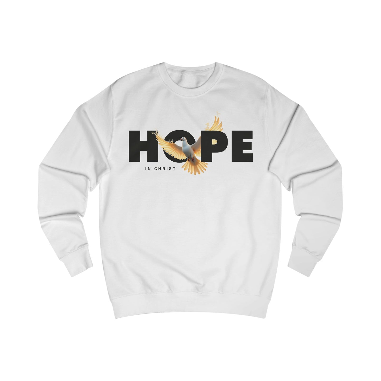 Hope in Christ Unisex Sweatshirt - Inspirational Apparel for Faith and Comfort